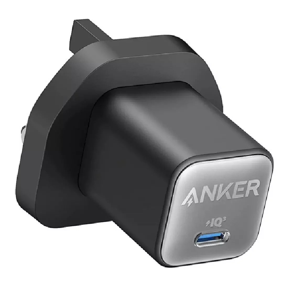 Anker 511 Charger (Nano 3, 30W) -Black - Tashqila Anker 511 Charger (Nano 3, 30W) -Black - Tashqila